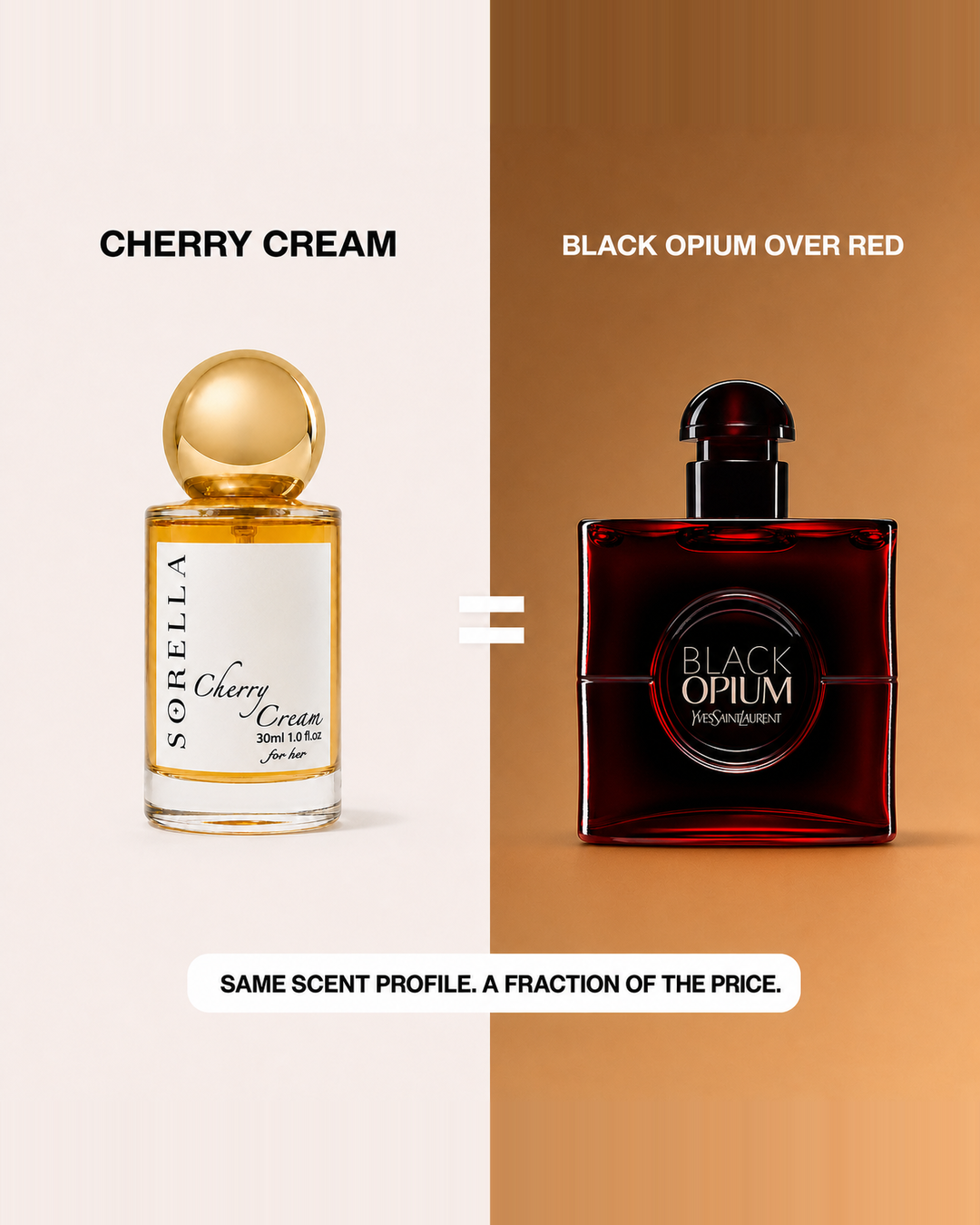 Cherry Cream inspiration comparison