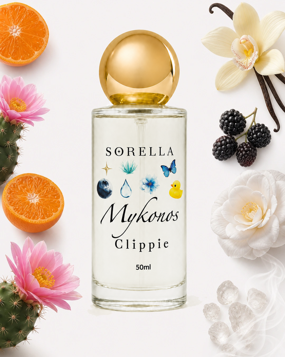Mykonos 50ml key notes