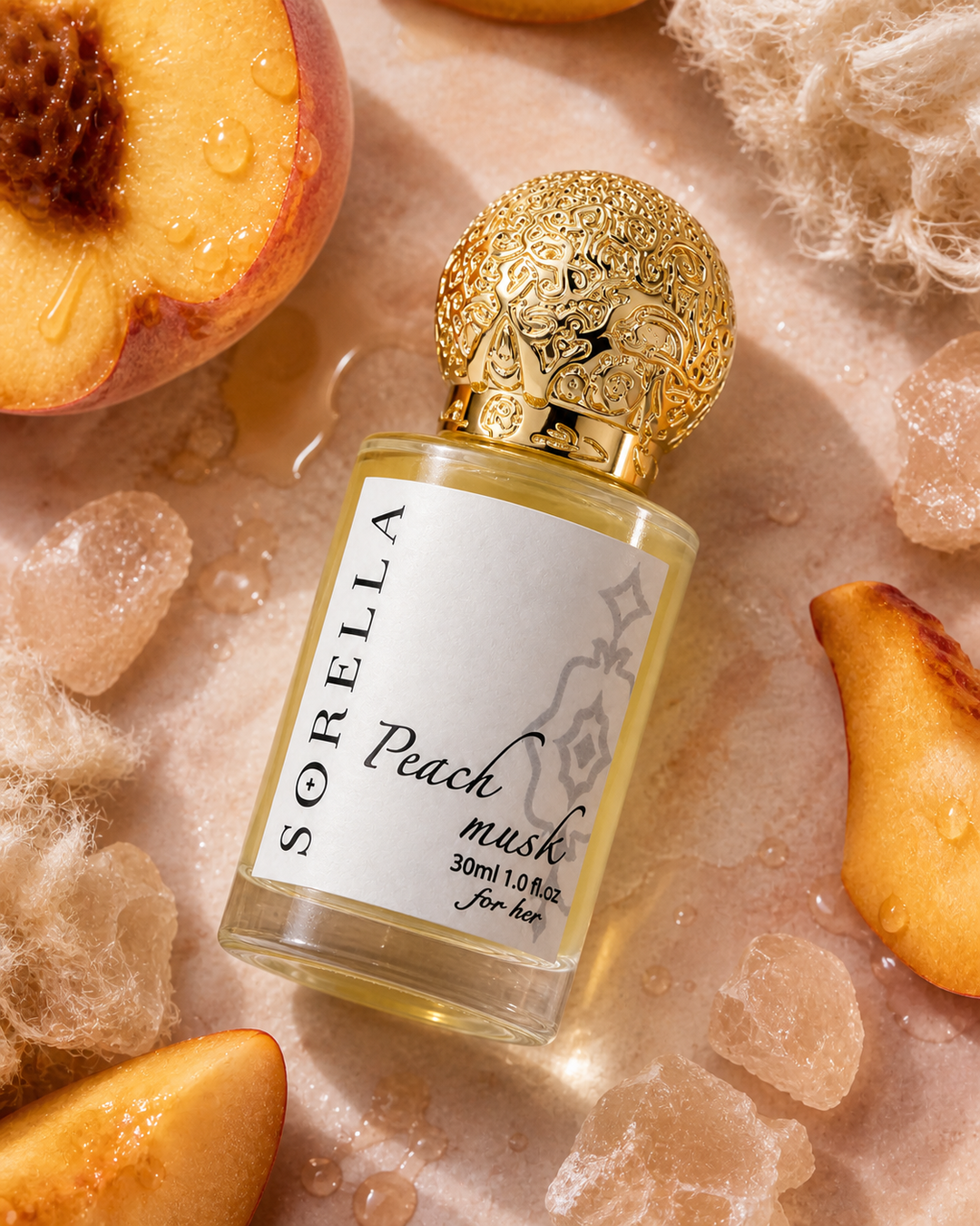 Peach Musk fragrance detail