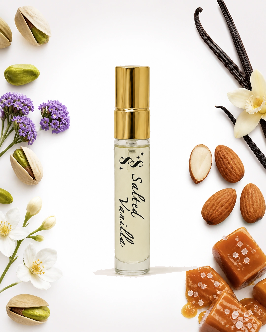 Salted Vanilla 5ml key notes