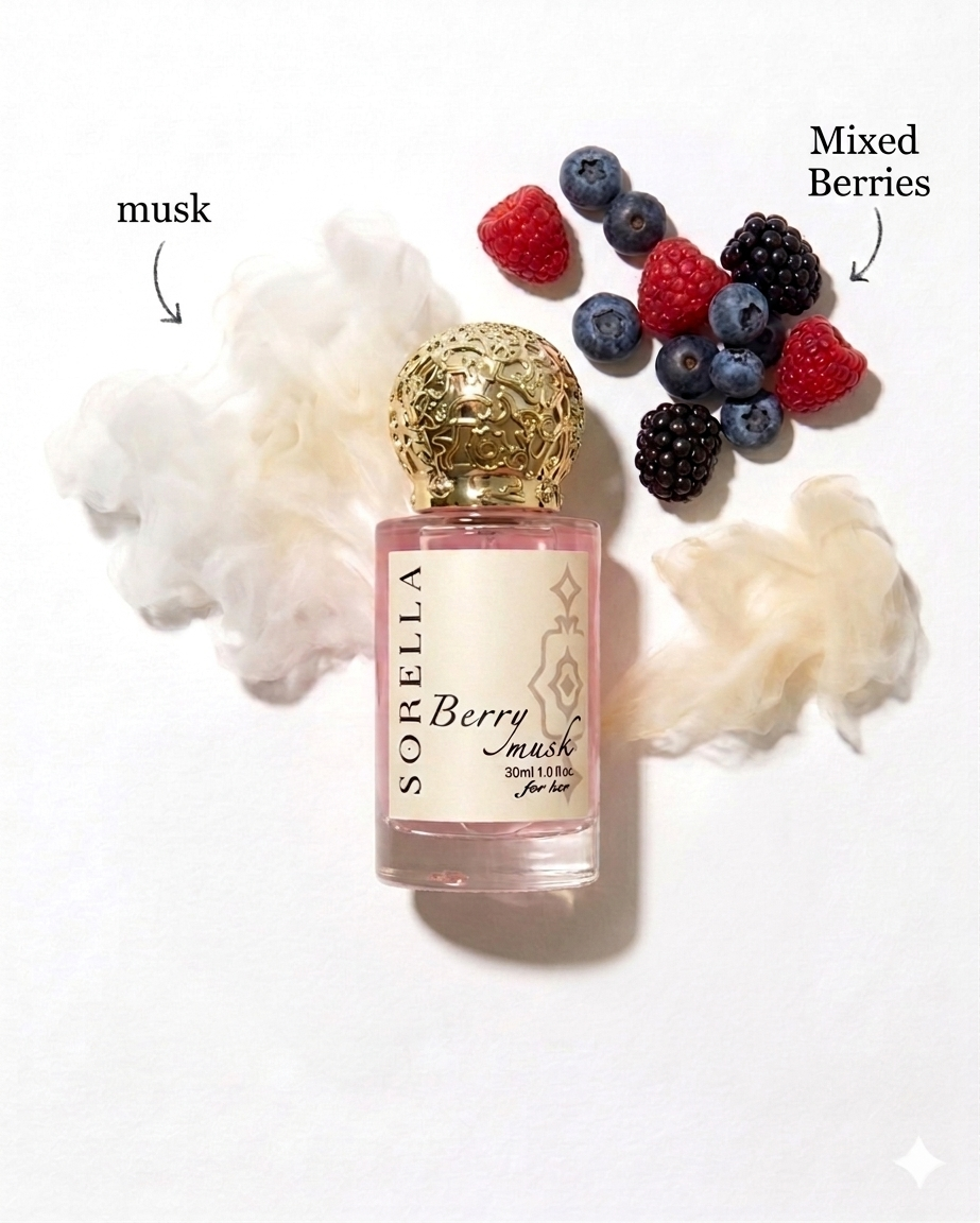 Berries musk perfume