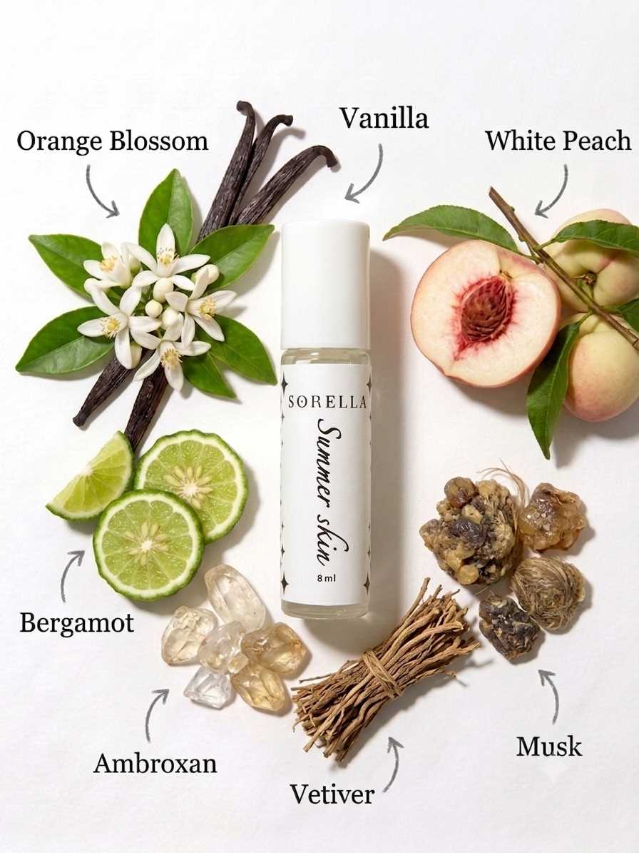 Summer skin perfume oil
