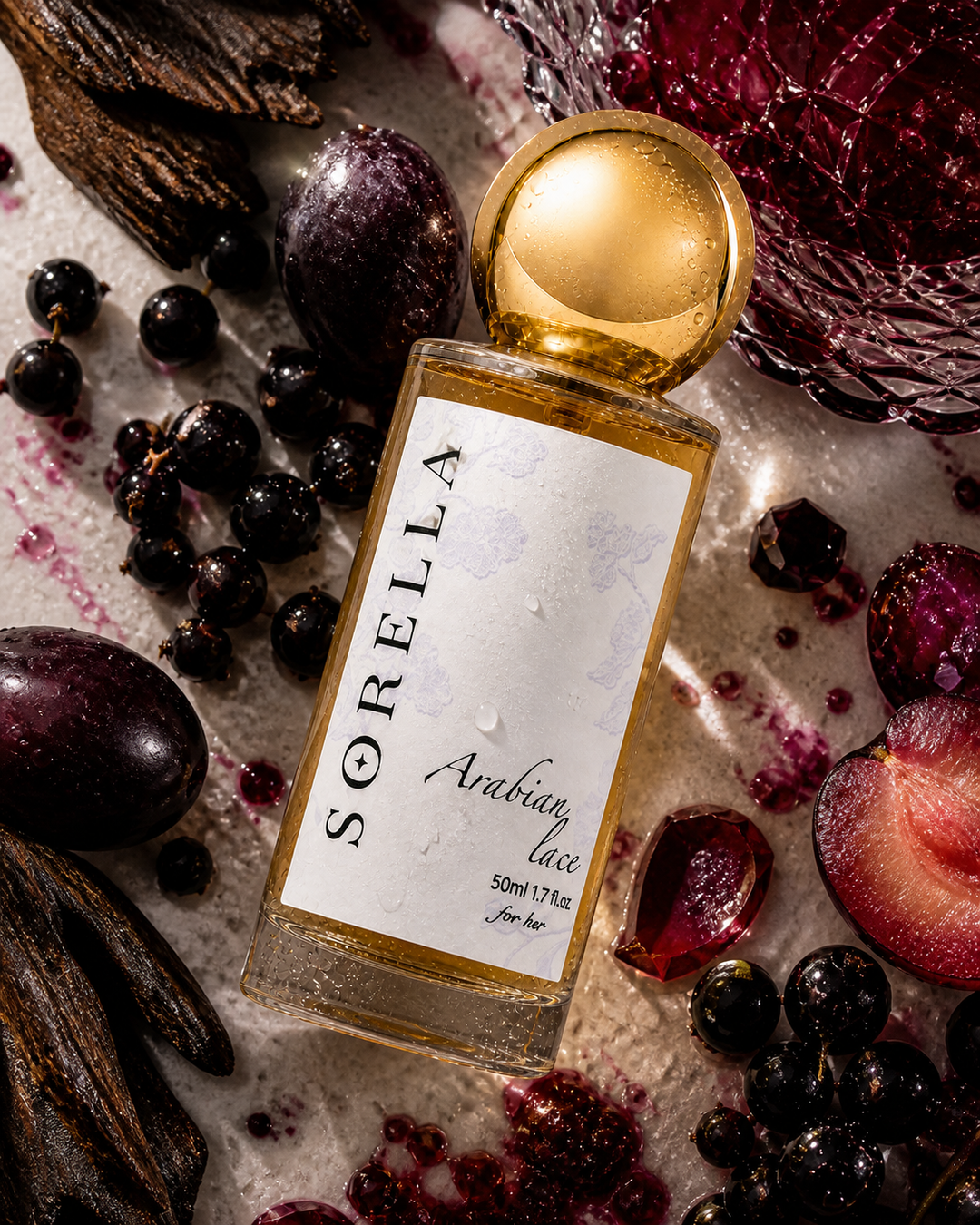 Arabian Lace fragrance detail