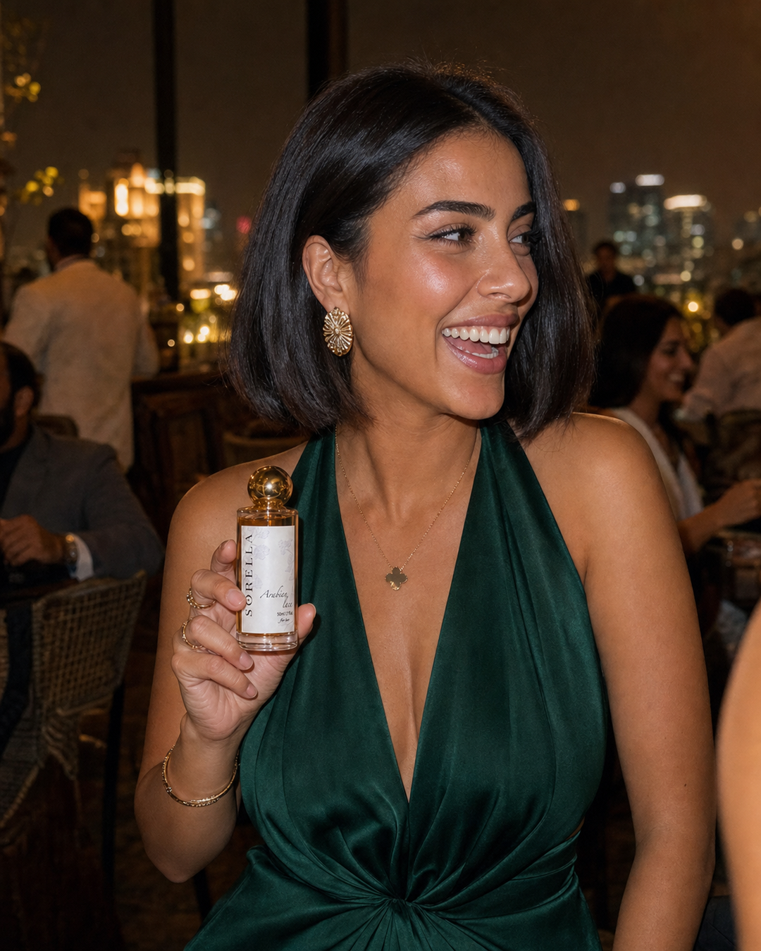 Arabian Lace Sorella moments — A bright, playful Sorella moment for celebrations and spontaneous photos.