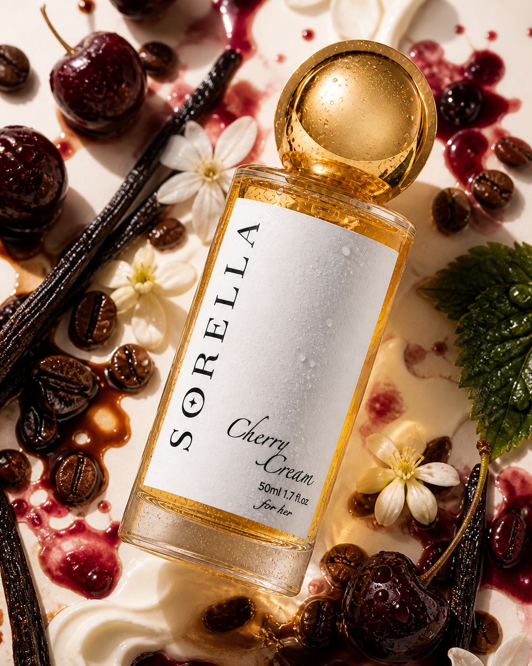 Cherry Cream fragrance detail