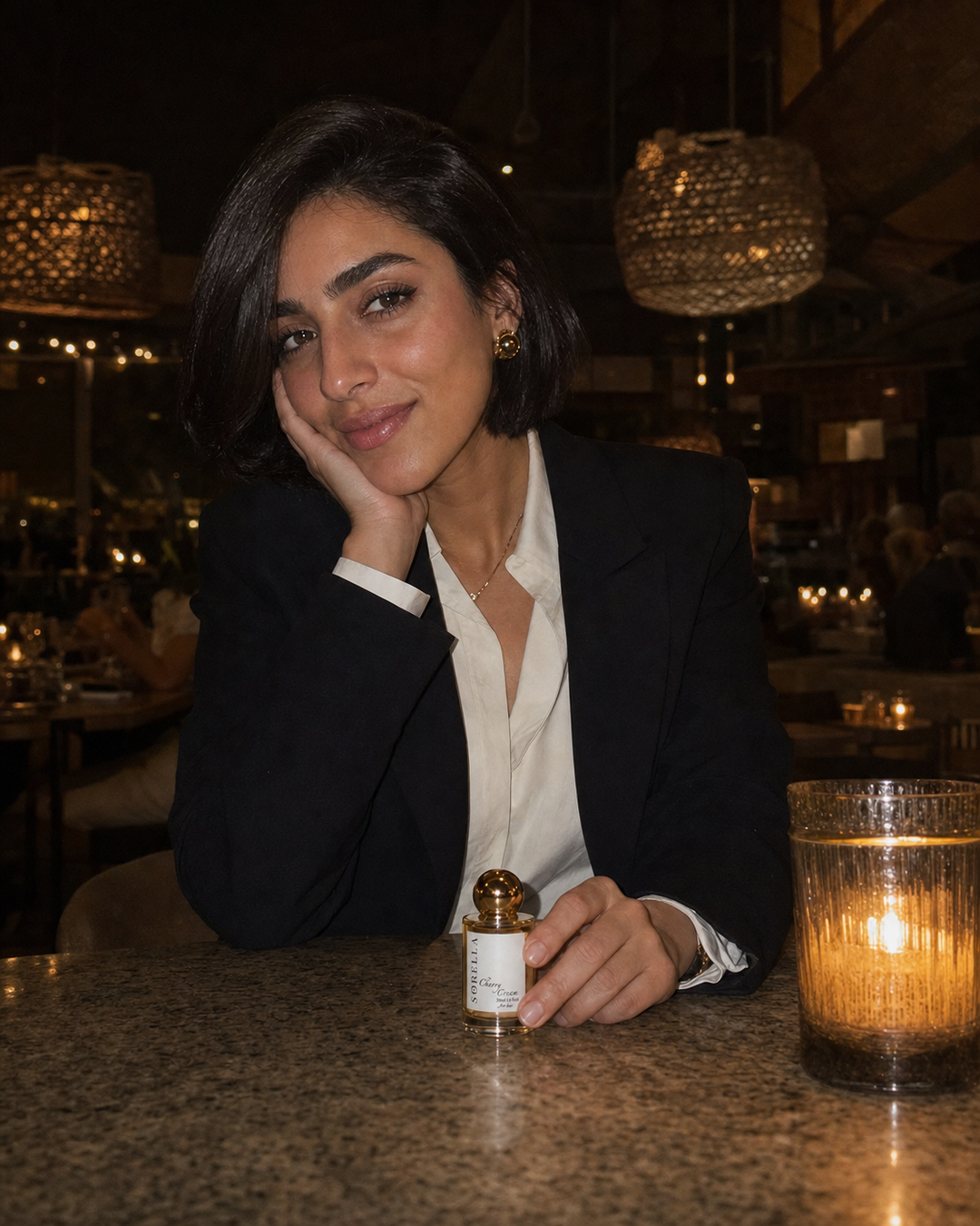 Cherry Cream Sorella moments — A date-table moment for the little pause before the night properly begins.