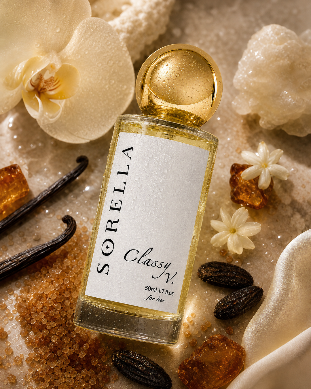 Classy V. fragrance detail