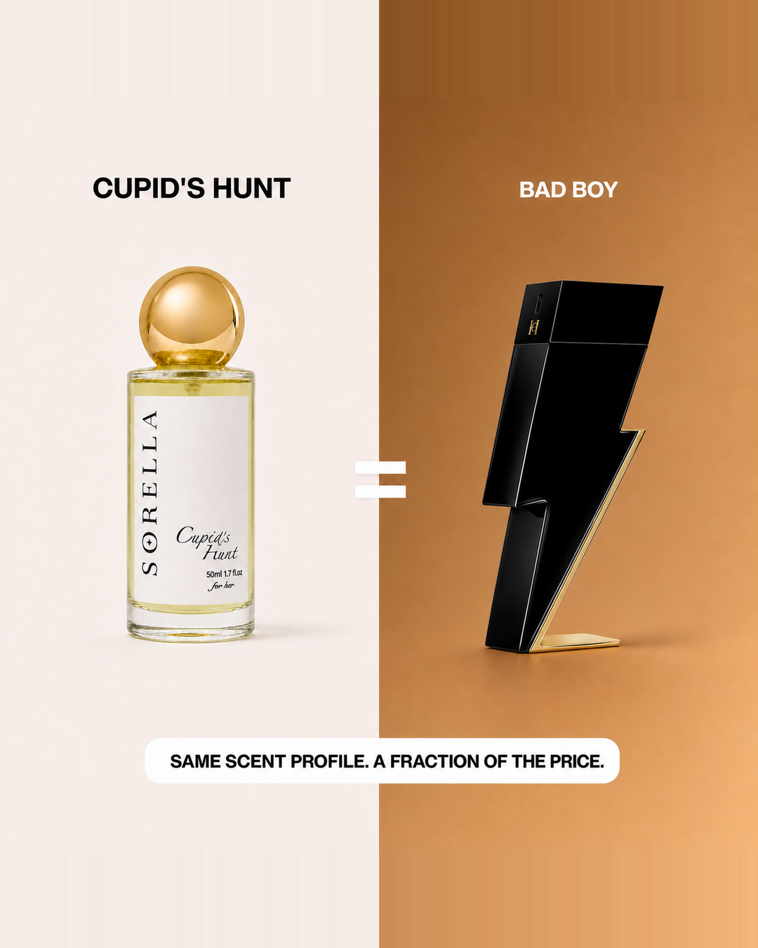 Cupid’s Hunt inspiration comparison