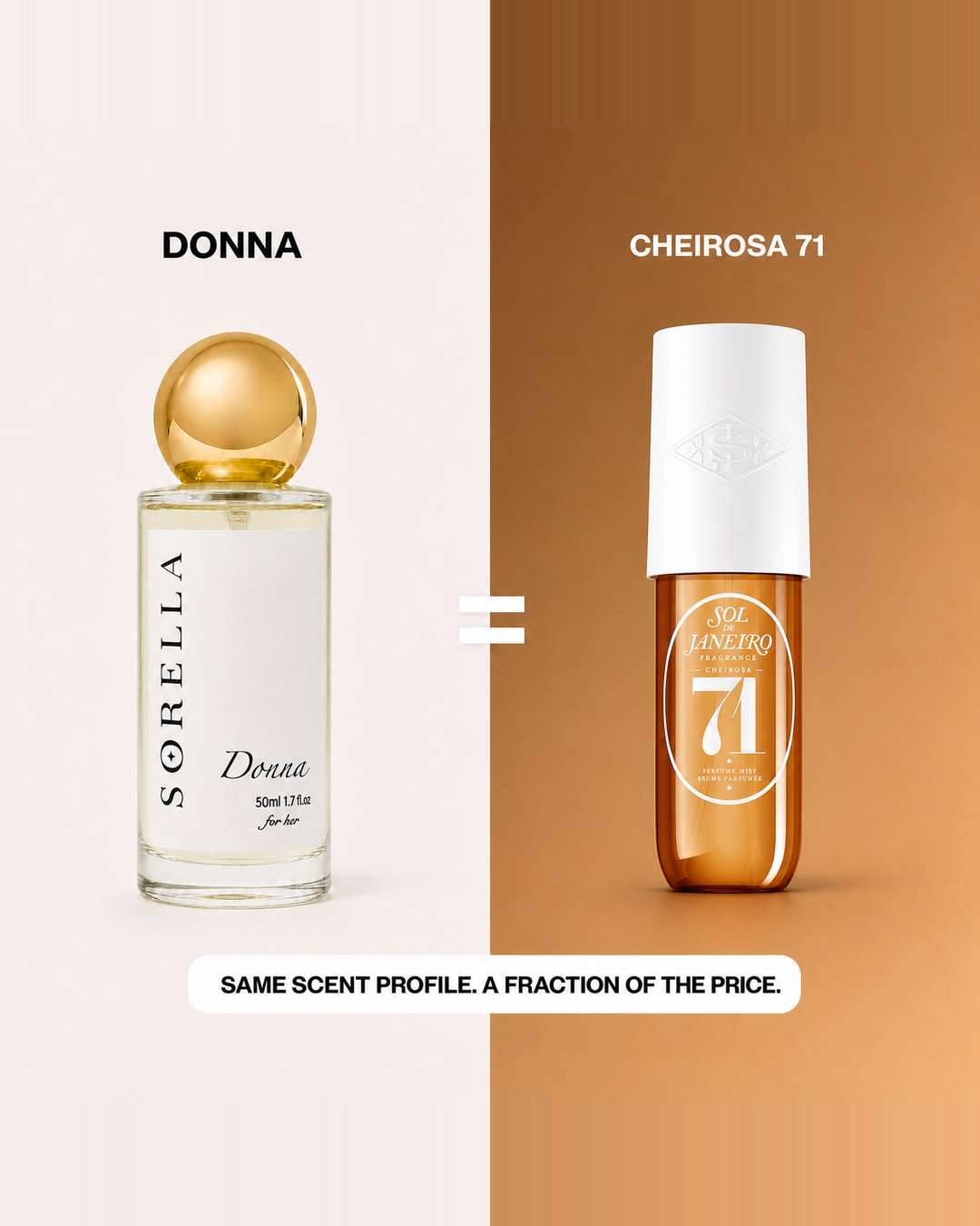 Donna inspiration comparison