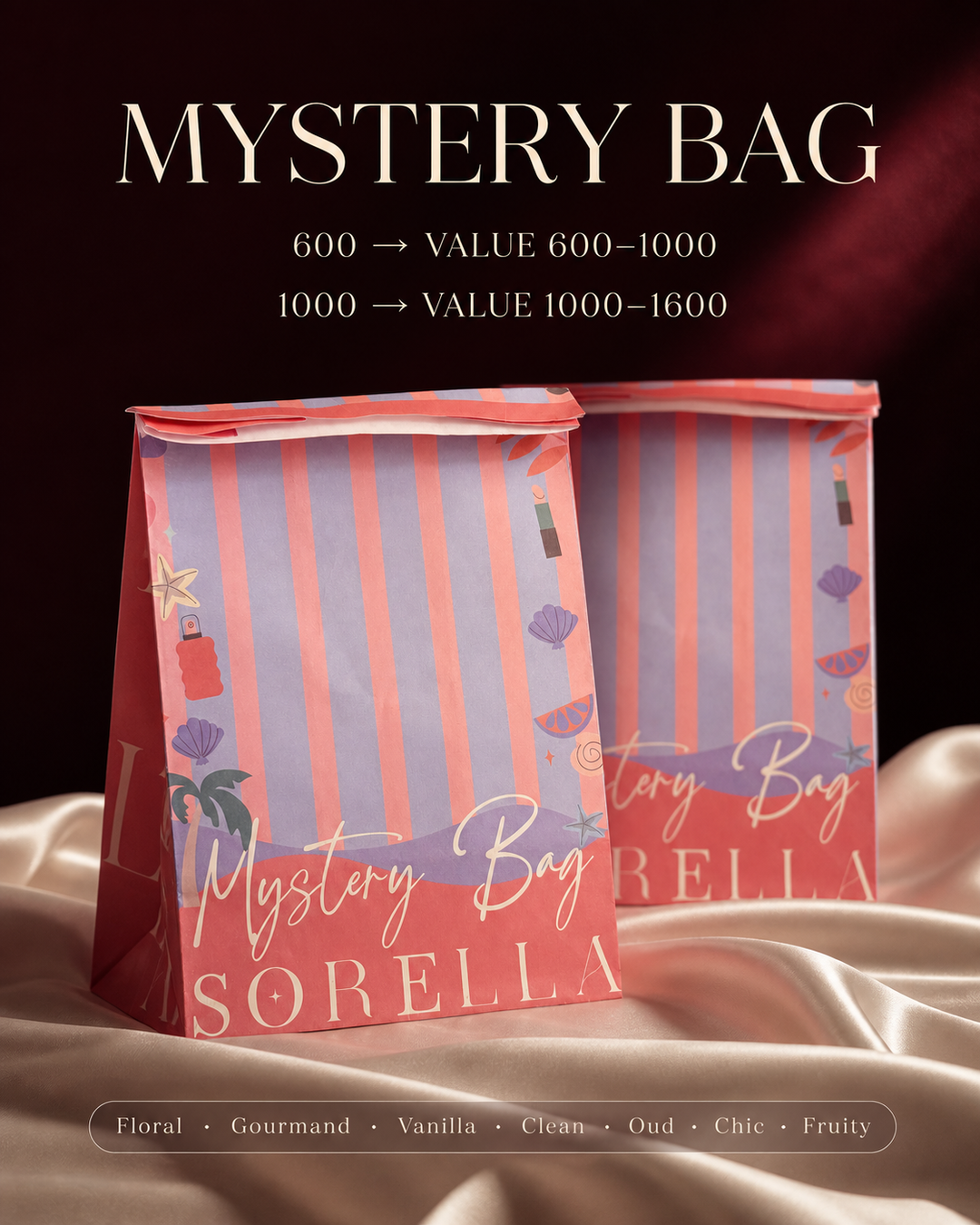Sorella Mystery Bag — scent direction guide