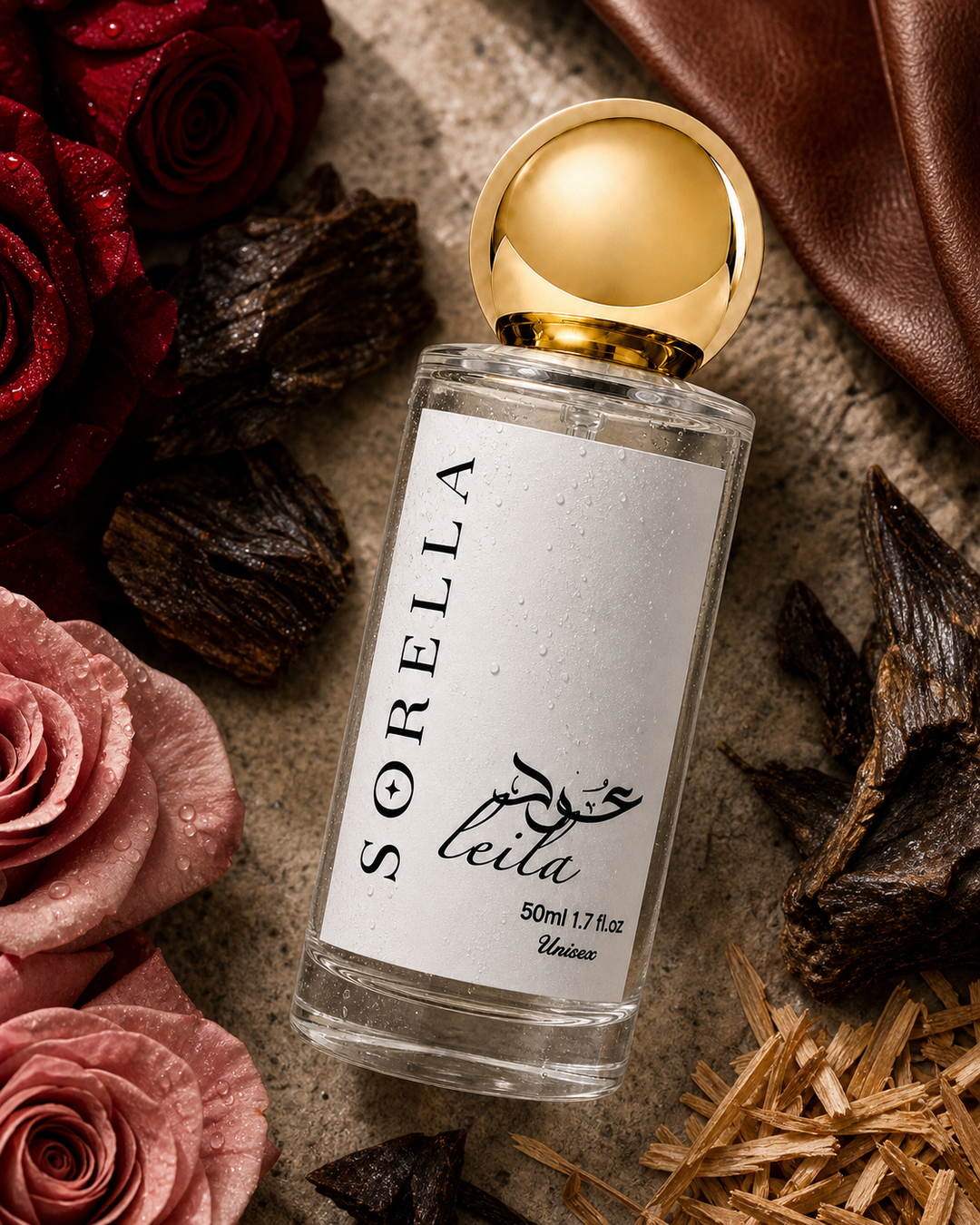 Oud Leila fragrance detail