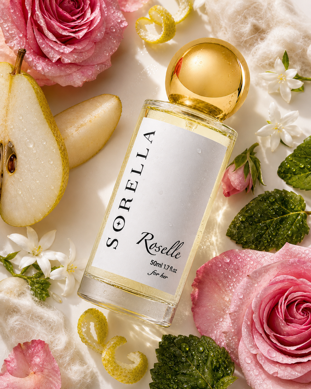 Roselle fragrance detail