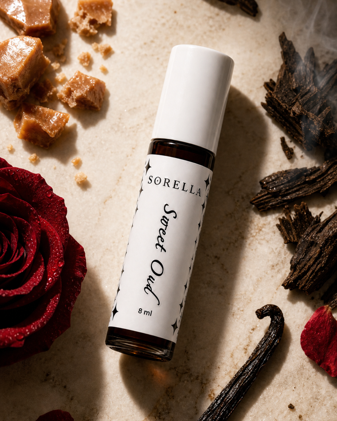 Sweet Oud fragrance detail