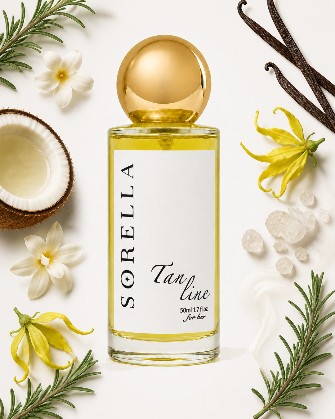 Tan Line 50ml key notes