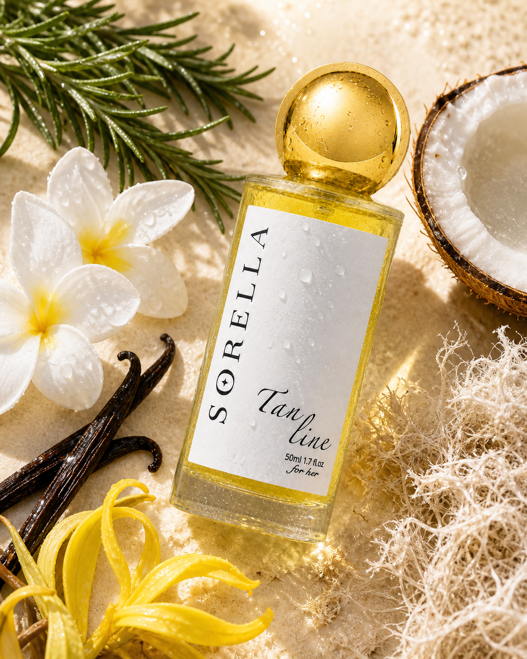 Tan Line fragrance detail