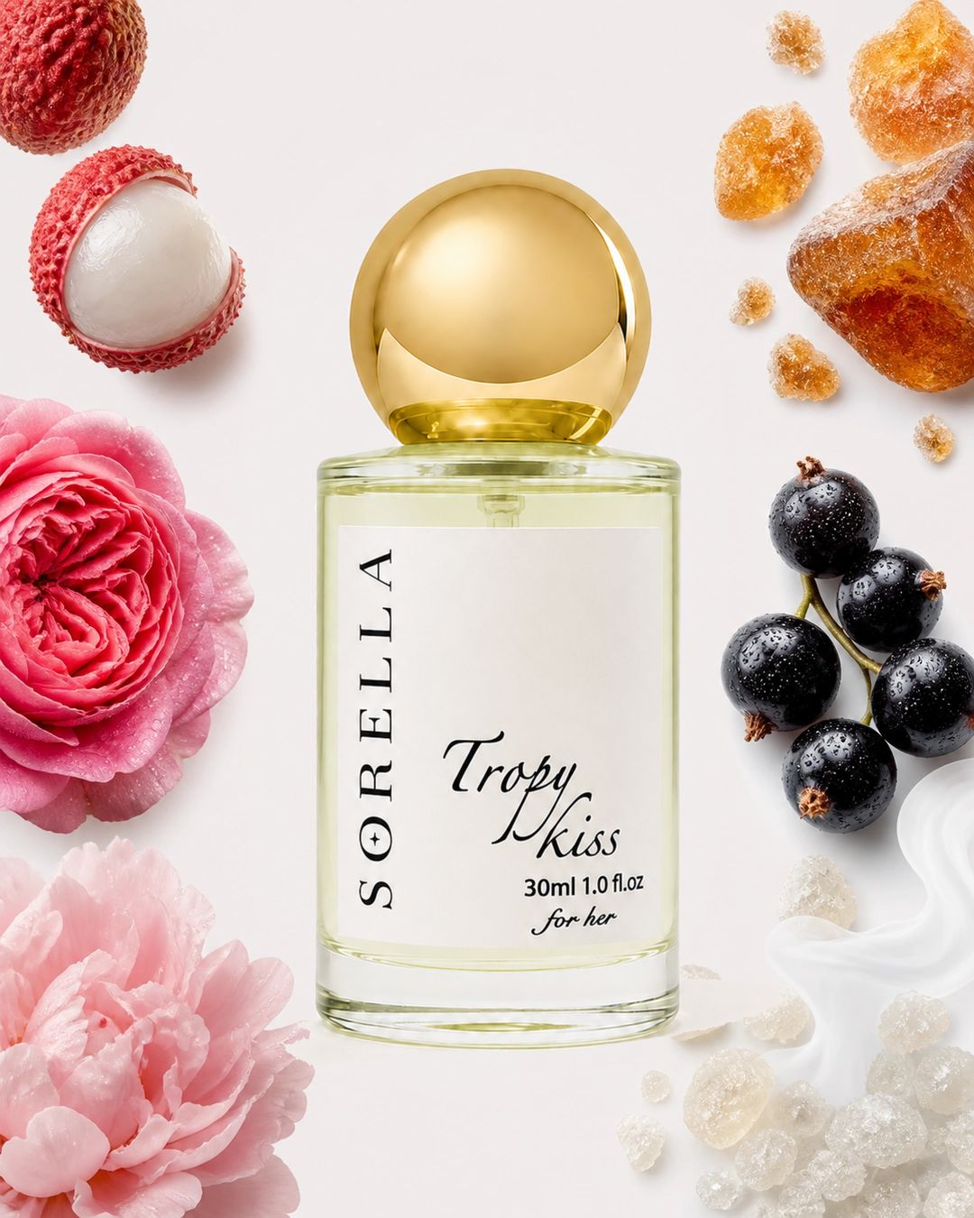 Tropy Kiss 30ml key notes