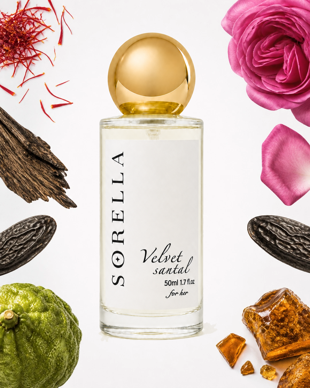 Velvet Santal 50ml key notes