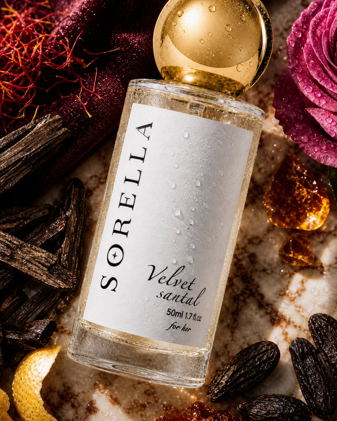 Velvet Santal fragrance detail